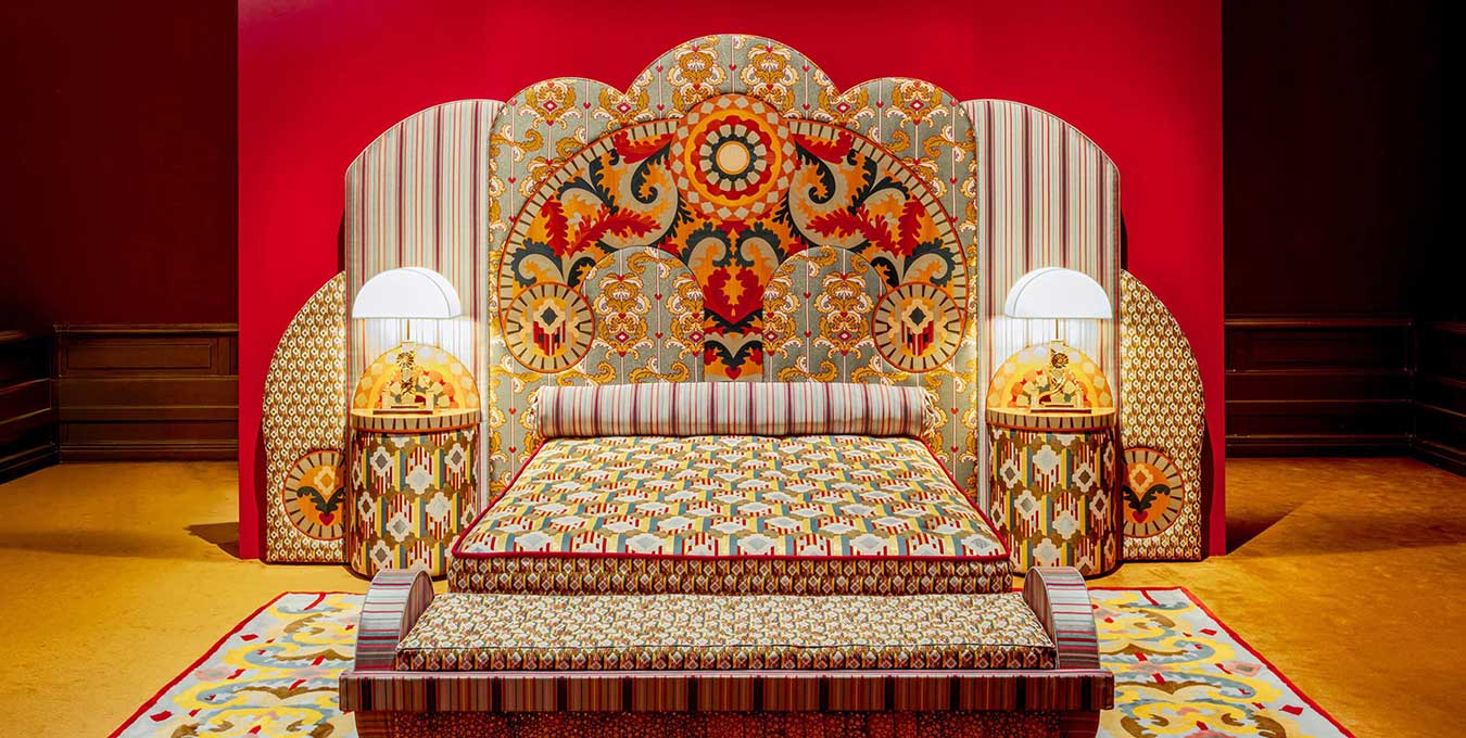 OUR EVENT La Chambre du Président La Chambre du Président embodies the meeting between the creativity of Pierre Marie Studio and the excellence of Treca's upholstery and interior design craftsmanship — a tribute to French expertise that can be discovered until 2 November!